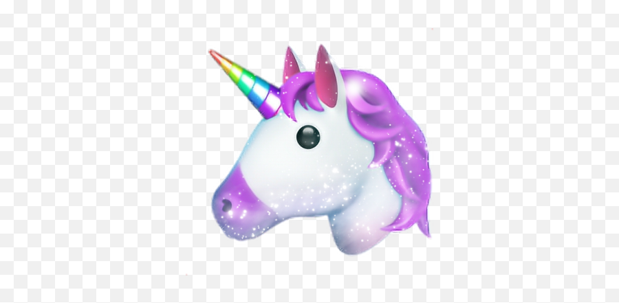 Unicorn Emoji Emojis Glitter Horse Sticker By Marras - Unicornio Emoji,Unicorn Emoji
