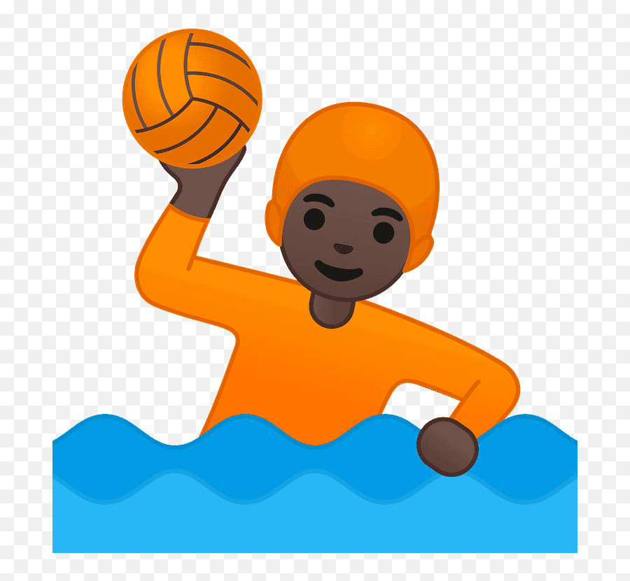 Person Playing Water Polo Emoji Clipart - Waterpolo Dibujo Para Niños,Polo Emoji