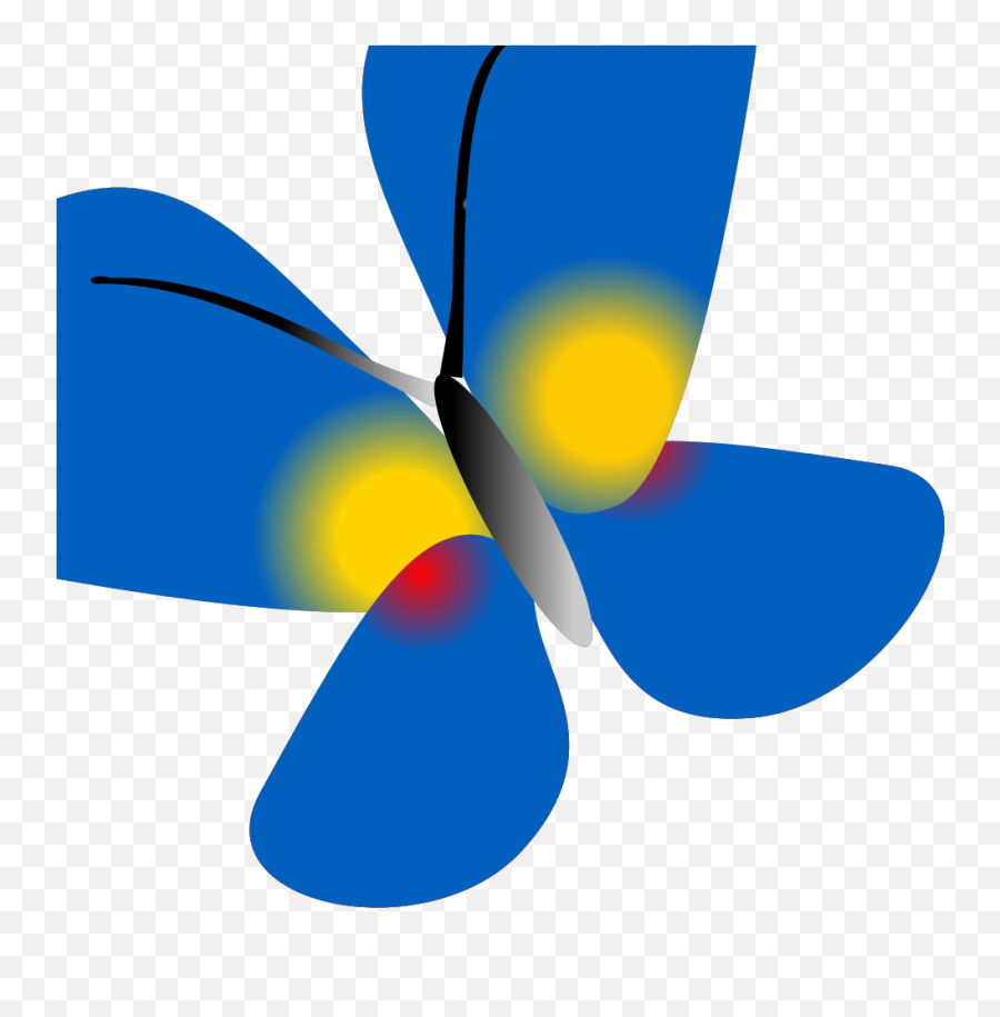 Colombia Flag Butterfly Png Svg Clip Art For Web - Download Emoji,Emojis Butterfly To Draw