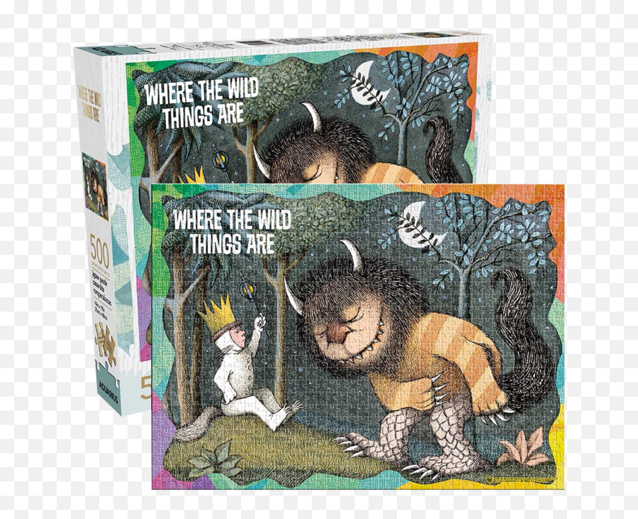 Where The Wild Things Are - 500 Piece Jigsaw Puzzle Emoji,Wild Thing Max Emoji