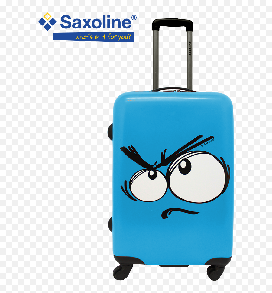 Saxoline Funny Face Hard Case M Emoji,Goofy Face Emoji