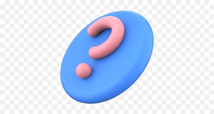 Premium 3d Question Mark 3d Illustration Download In Png Emoji,Red Question Mark Emoji