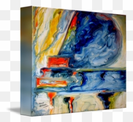 Grand Piano Music Abstract - Messy Emoji,Paintings That Show Emotion