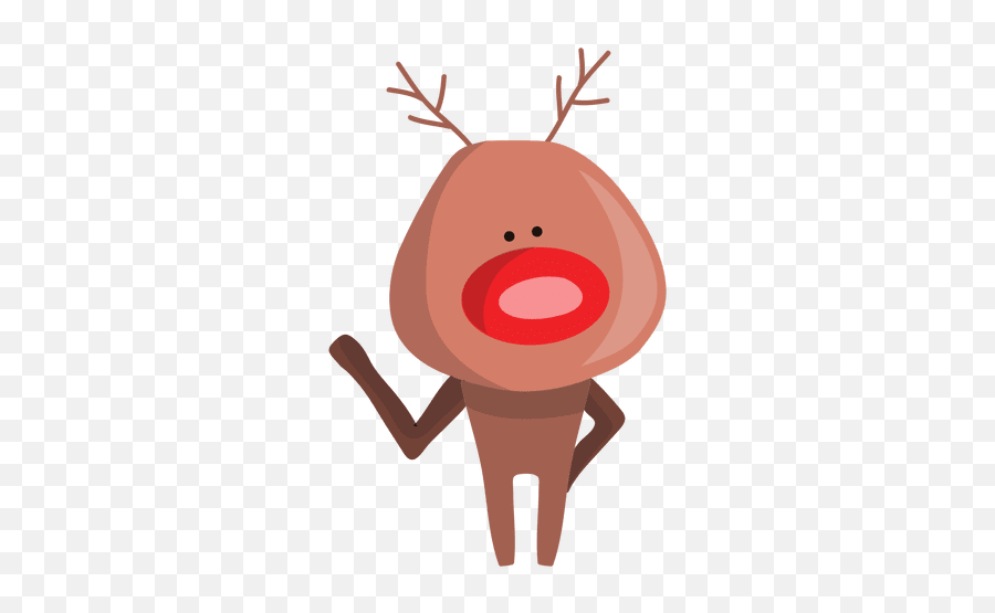 Waving Hello Png U0026 Free Waving Hellopng Transparent Images - Waving Reindeer Emoji,Anteater Emoji
