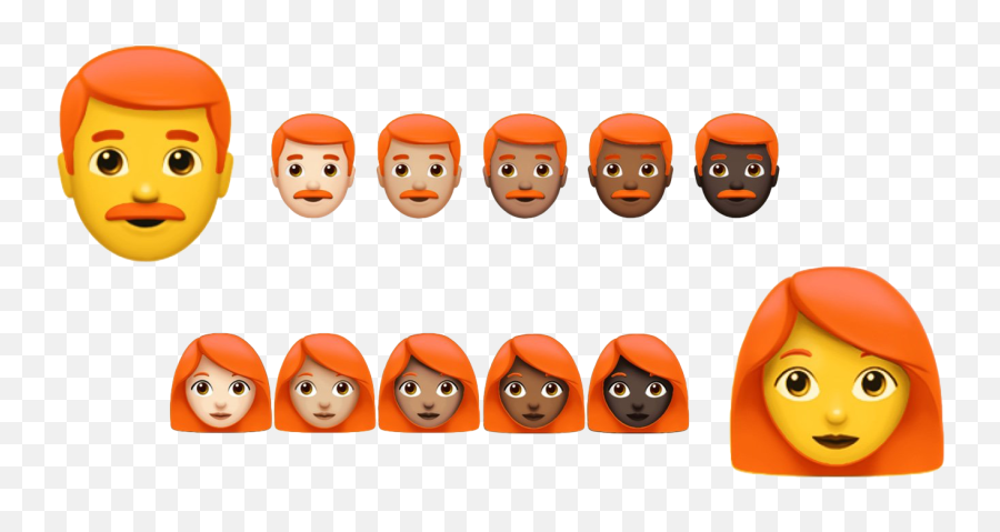 Redhead Emoji Are - Ron Weasley En Emojis,Ginger Emoji