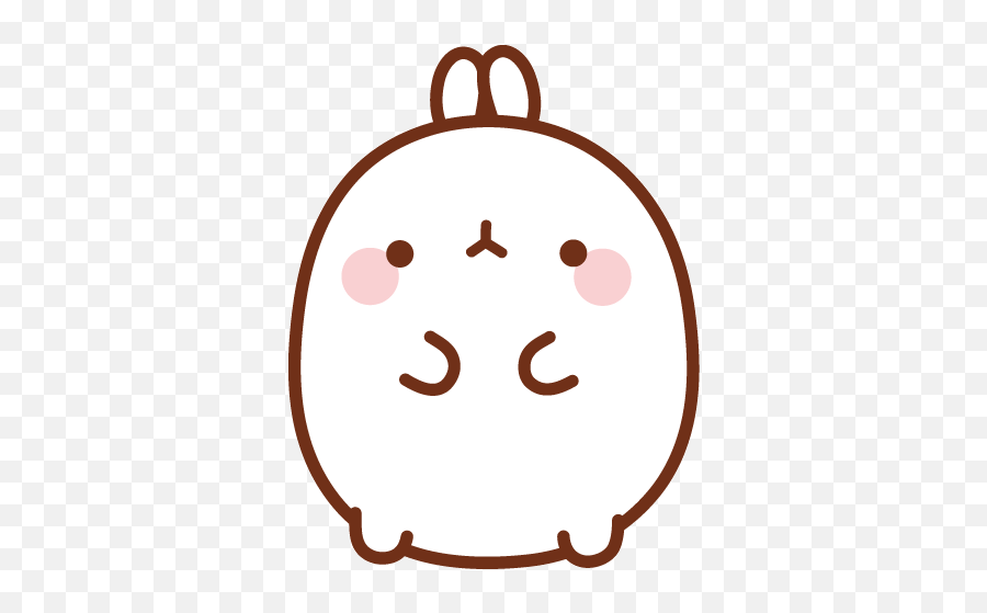 Pin By Tin Trn On Cute Bunny Cartoon Cute Kawaii - Molang Eat Gif Emoji,Japanse Emoticon