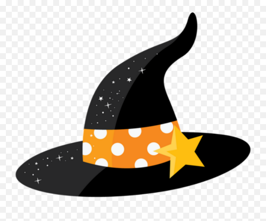 Halloween Witch Hat Clip Art - Sharp Wizards Hat Png Transparent Background Witches Hat Clipart Emoji,Paul Mccartney Emoji