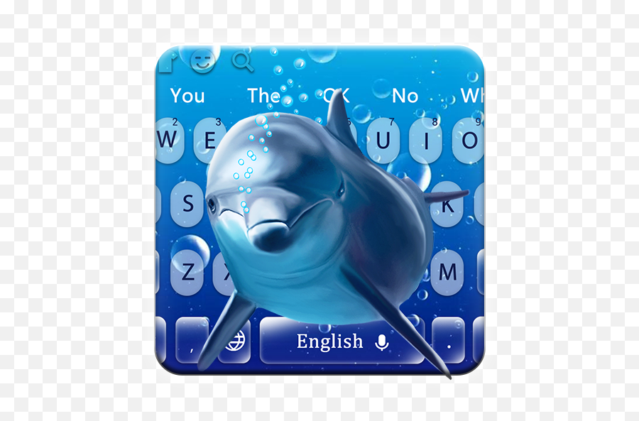 Ocean Dolphin 3d Keyboard - Common Bottlenose Dolphin Emoji,Dolphin Emoji