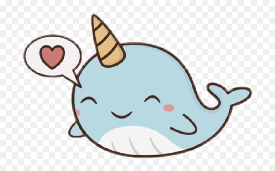 The Most Edited Narwhal Picsart - Cute Narwhal Emoji,Narwal Emoji