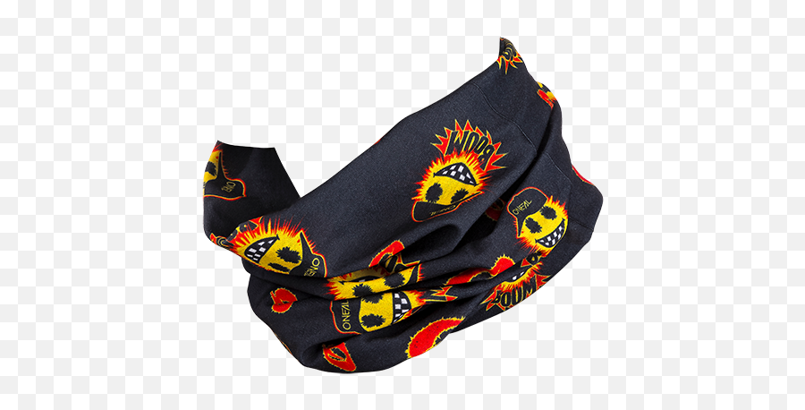 Ou0027neal Europe - Neckwarmer Emoji Blackyellow,Europe Emoji