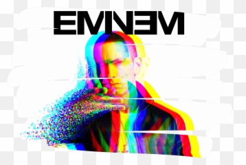 Eminem Rapper Cool Glitch Sticker By Lilliancasteel Emoji,Emoticon Vids Rap Eminem New
