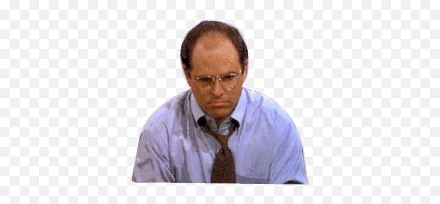 Top Seinfeld Theater Stickers For - Transparent George Costanza Png Emoji,Seinfeld Emoticon