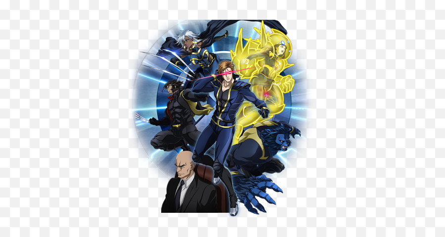 X - Men Anime Tv Tropes X Men Anime Png Emoji,Emotion Mind Reading Mutants & Masterminds
