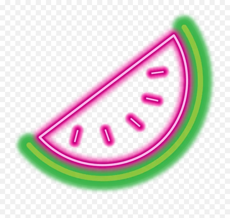 Stickersapp - Summer Neon Whatsapp Stickers Pack Girly Emoji,Melon Emoji Sticker