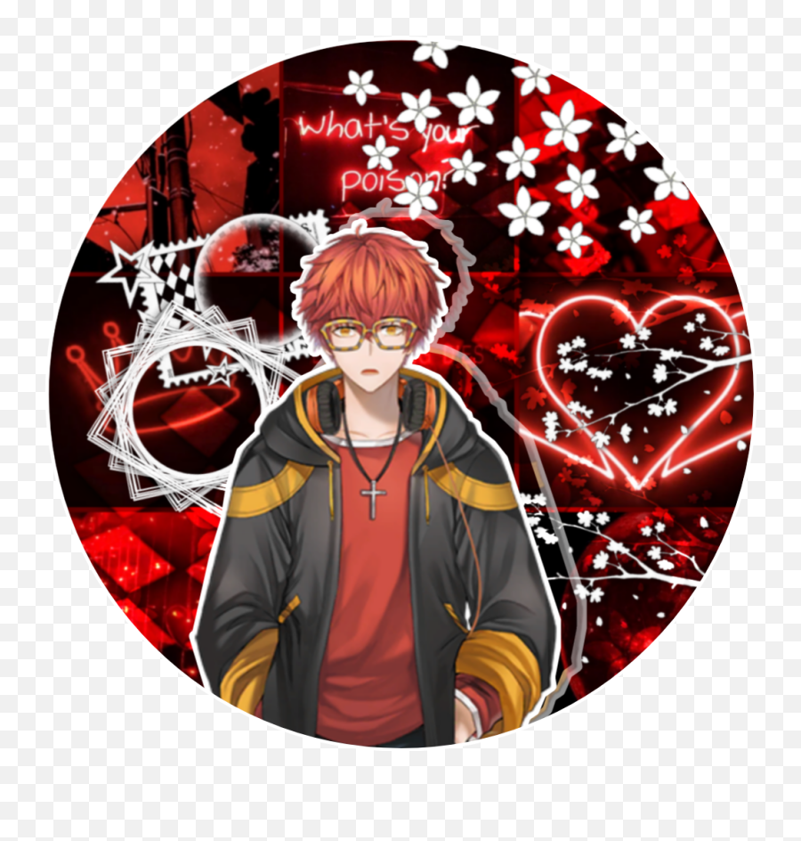 707 Mysticmessanger Game Icon Edit - Fictional Character Emoji,707 Emoji Heart Audio