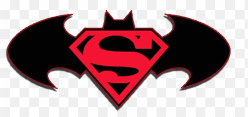 Dc Comics Batman Red Logo - Batman And Superman Logo Transparent Emoji,Dc Comics Emoji