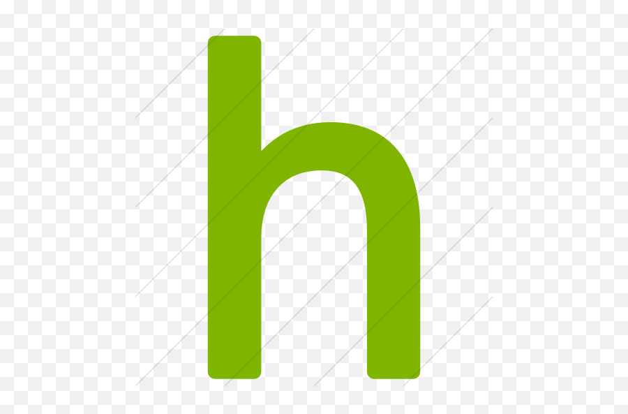 Iconsetc Simple Green Alphanumerics Lowercase Letter H Icon - Simple H Letter Emoji,Facebook Emoticons Building With H