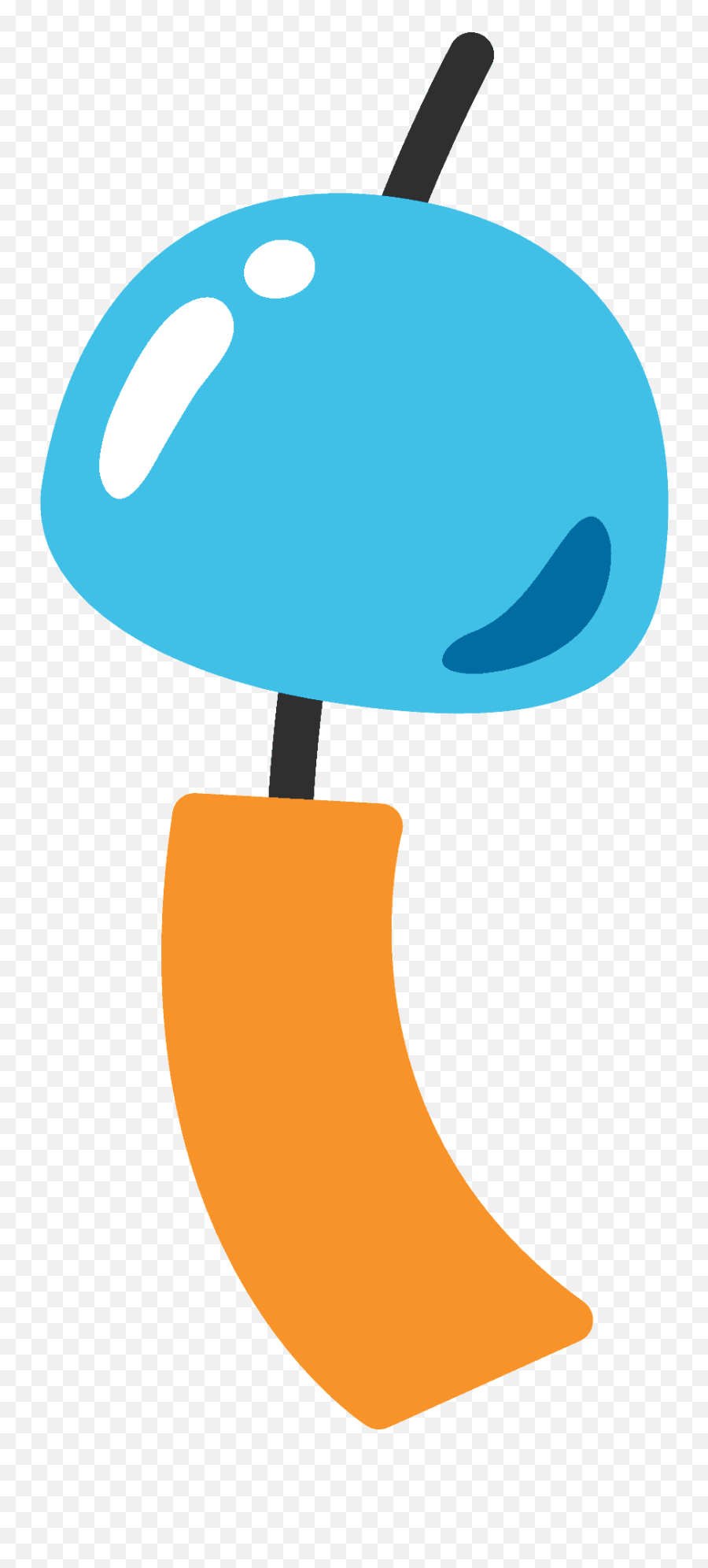 Wind Chime Emoji Clipart - Windchime Emoji Png,Google Wind Emoji