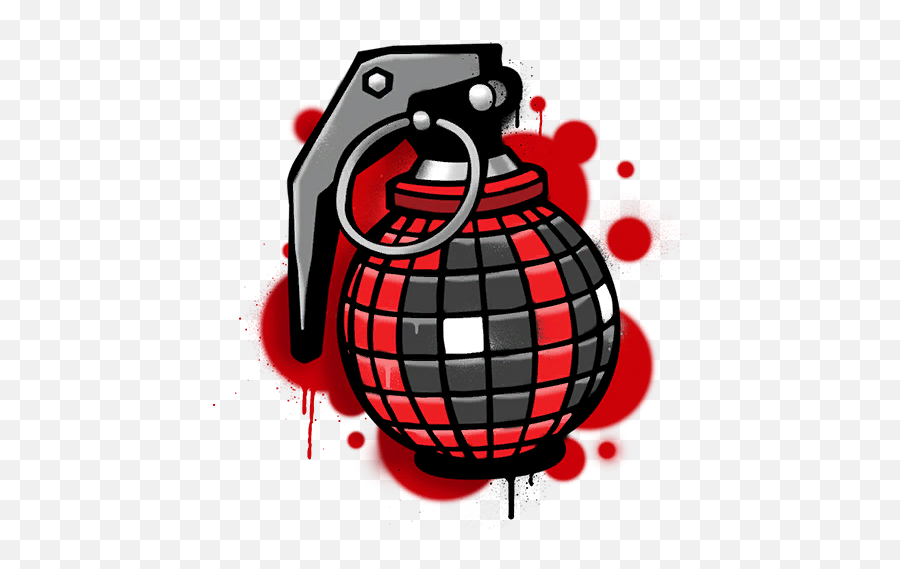 Wade Grenade - Fortnite Wade Grenade Spray Emoji,Grenade Emoji 256x256