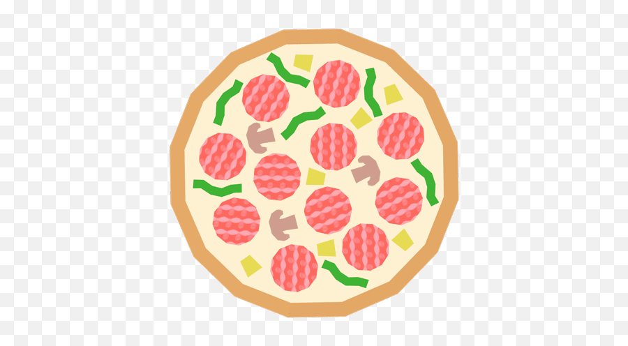 Pizza - Whole Pizza Clipart Gif Emoji,