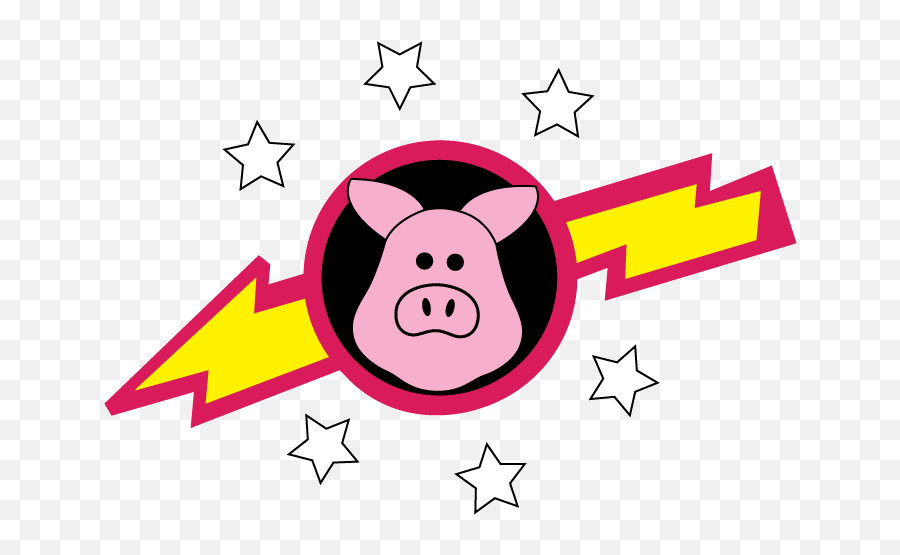 Hog Clipart Pig In Wig Hog Pig In Wig - Pigs In Space Clipart Emoji,Leaf Pig Emoji