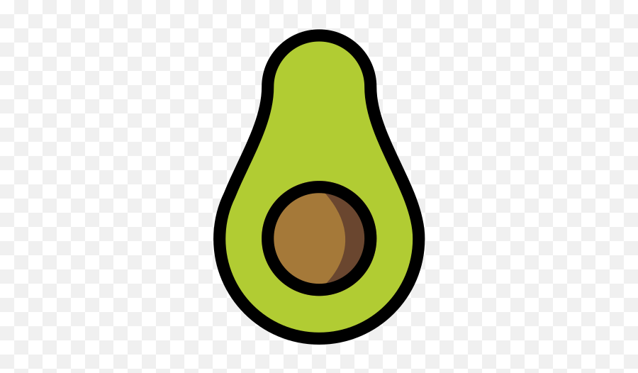 Avocado Emoji Clipart - Black And White Target,Sprout Emoji