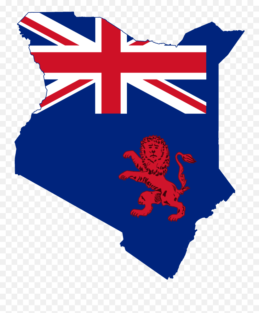 Cartoon Australian Flag Clipart - Flag Map Of Kenya Emoji,England Flag Emoji
