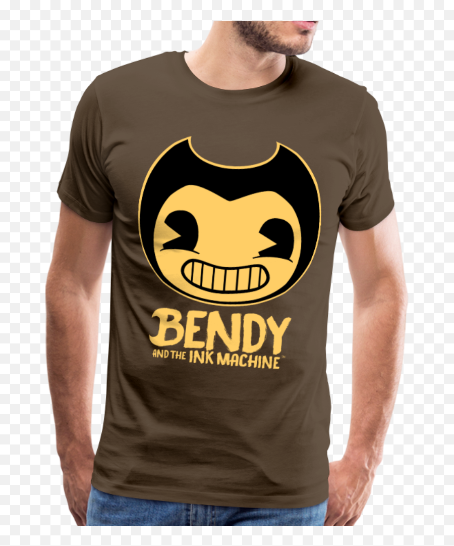 Bendy And The Ink Machine Logo T - Basics T Shirt Emoji,V For Vendetta Steam Emoticon
