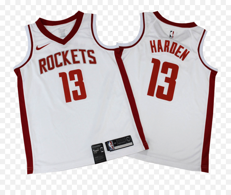 Houston Rockets James Harden 13 Nike Red 201920 Swingman - Sleeveless Emoji,James Harden No Emotion