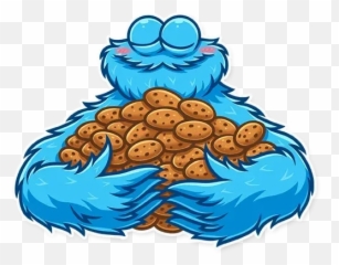 Cookie Monster Sticker Pack - Stickers Cloud Emoji,Cookie Mknstwr Emoji