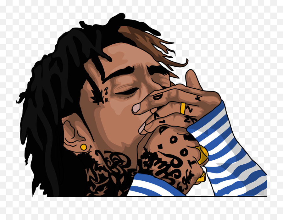 Wiz Khalifa Cartoon - Cartoon Wiz Khalifa Logo Emoji,Wiz Khalifa Emoji