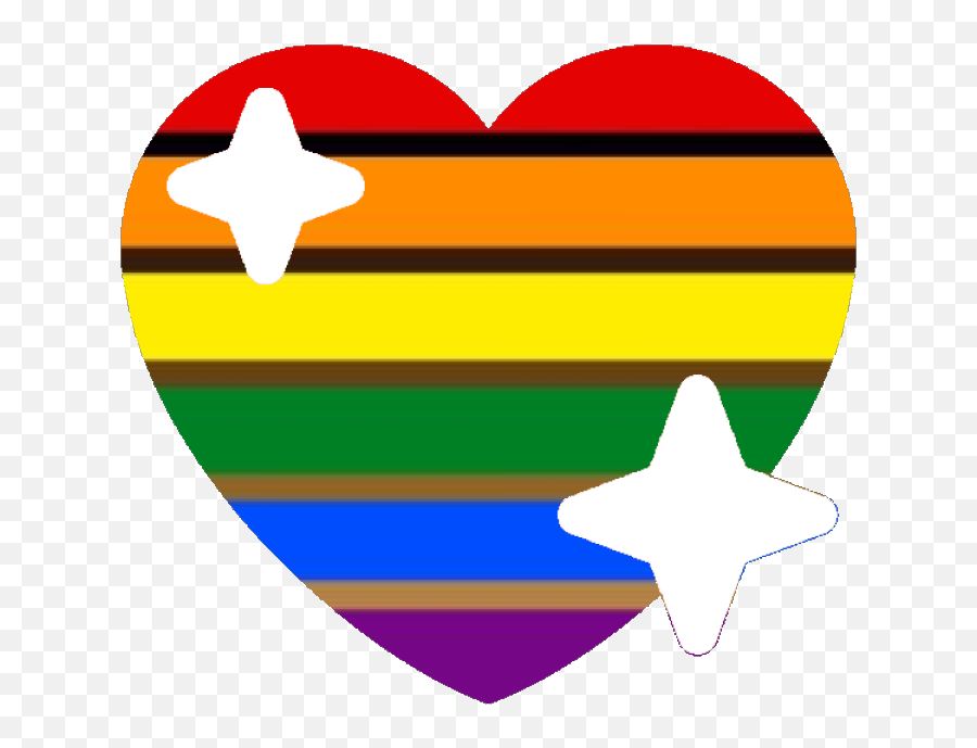 Poclgbtqgradientpridesparkleheart - Discord Emoji,Heart Emojis Clipart