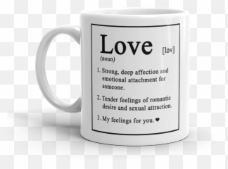 Love Definition Mug - Mugs By Thugs Emoji,Is Affection An Emotion ]]