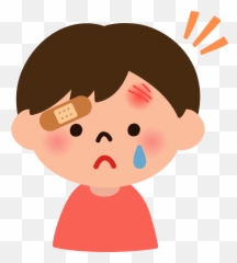 Little Boy Is Injured Clipart Free Download Transparent - Get Hurt Clipart Emoji,Injured Emoticon