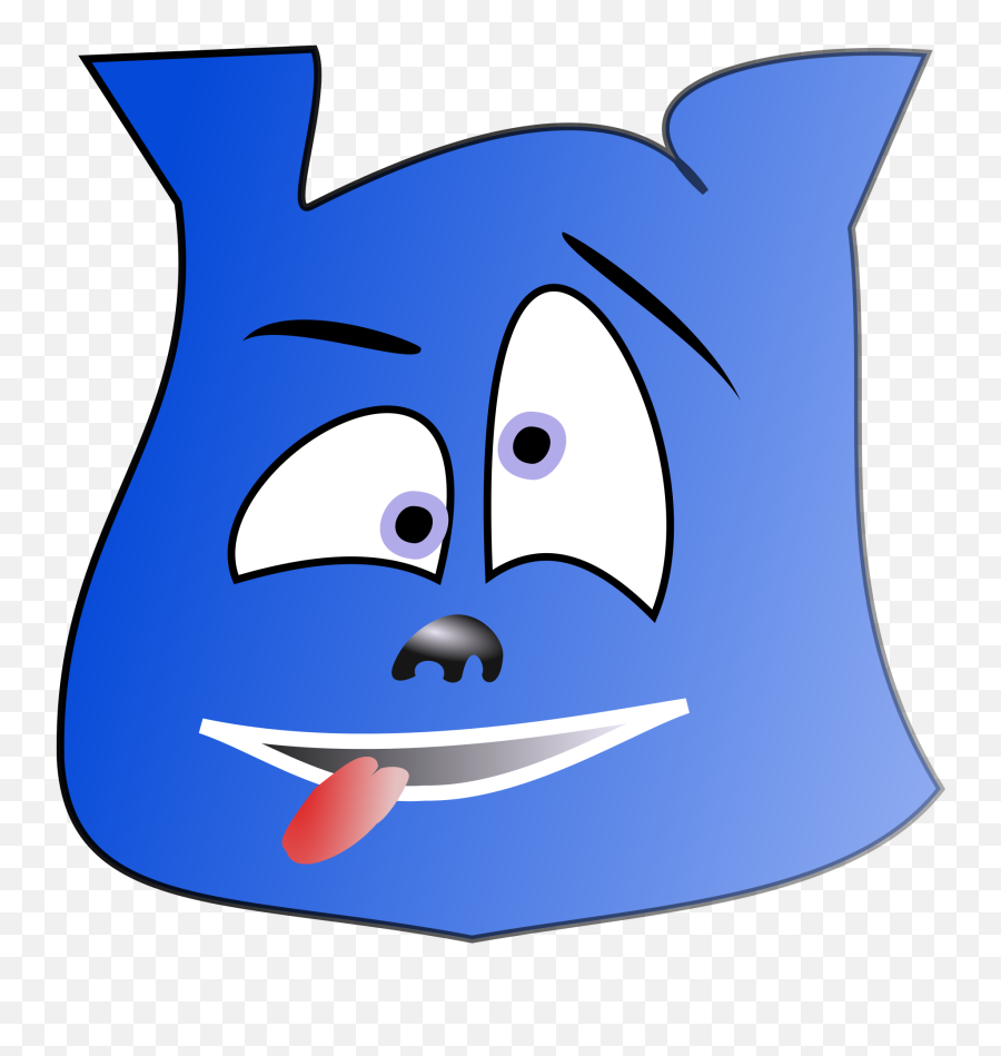 Crazy Emotion Grimace - Free Vector Graphic On Pixabay Gambar Kartun Gila Lucu Emoji,Grimace Emoji