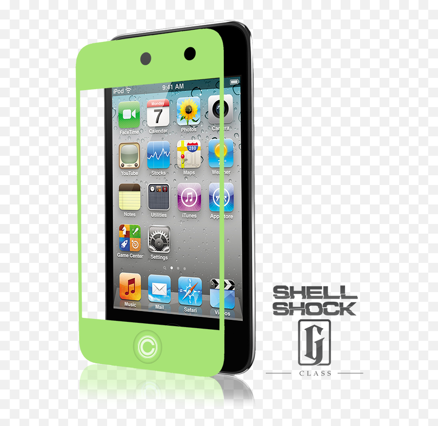 Neon Green Iphone Screen Protector - Apple Iphone 4 Emoji,Emoji Ipod Touch Cases