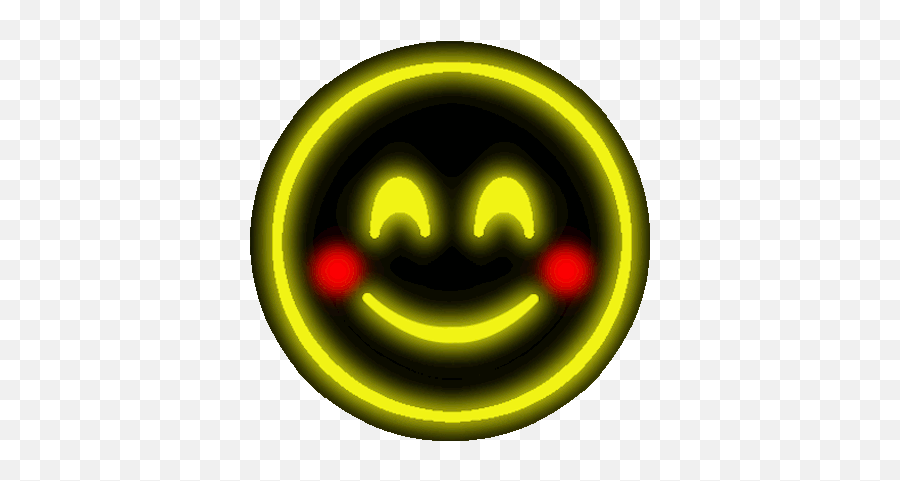 Neon Emoji Istickers 24 By Szymon Lapinski - Wide Grin,Weight Emoji