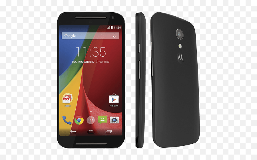 Smartphone Motorola Moto G 2ª Geração Dual Chip Android 44 Tela 5 8gb 3g Câmera De 8mp - Preto Emoji,Emoticons Instagram Moto G