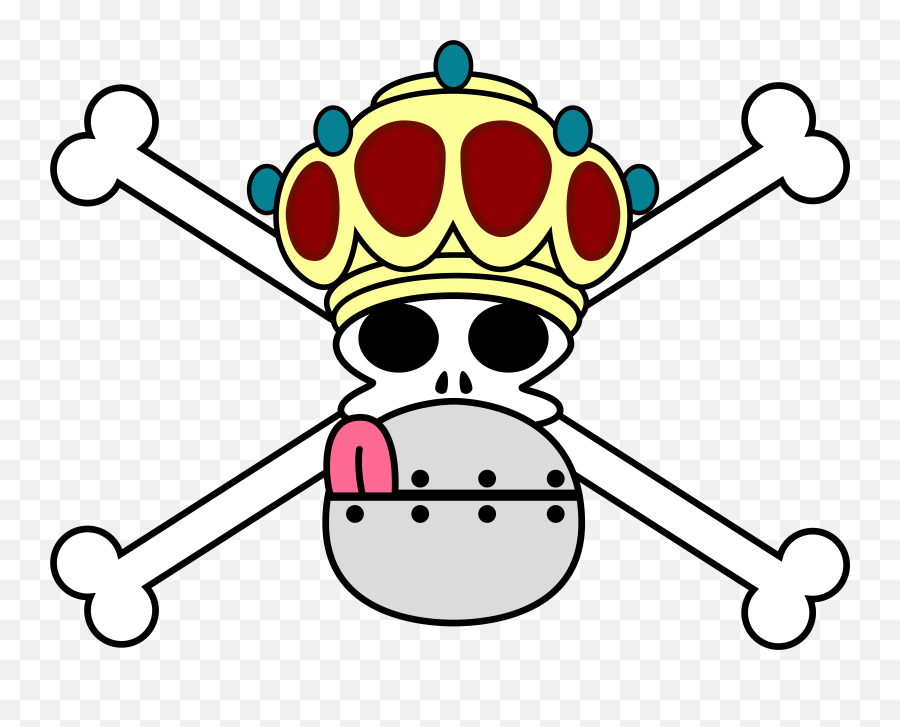 One Piece Pirate Flag Png Transparent - One Piece Pirate Flags Emoji,Pirate Emoticon Android