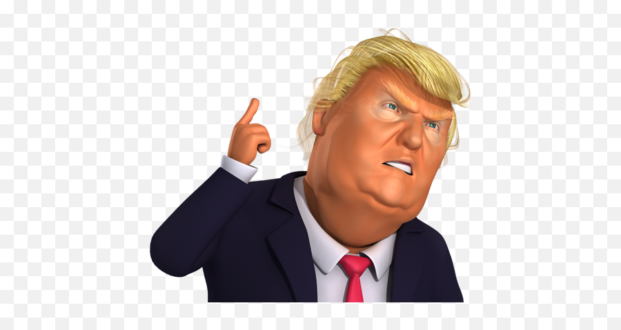 President Donald Trump Making America Great Again By Potato Labs Llc - Donald Trump Cartoon Png Emoji,Free Trump Emoji