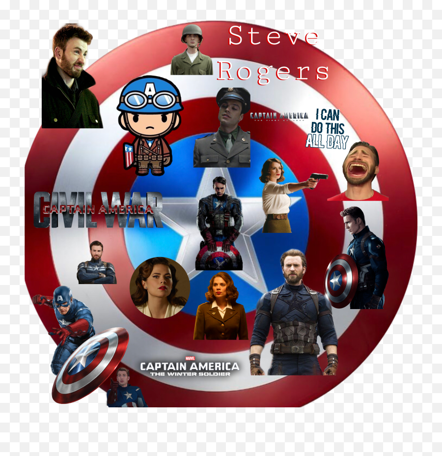 Avengers Sticker Emoji,Captain America Emoji