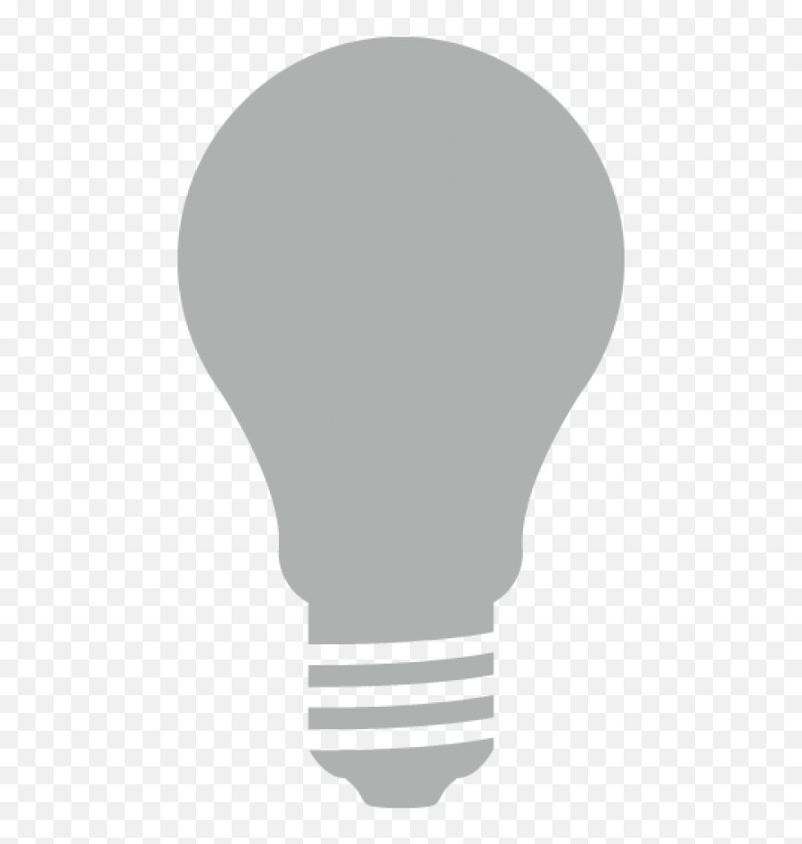 Incandescent Light Bulb Lamp Lighting - Light Off Icon Emoji,Light Bulb Emoji