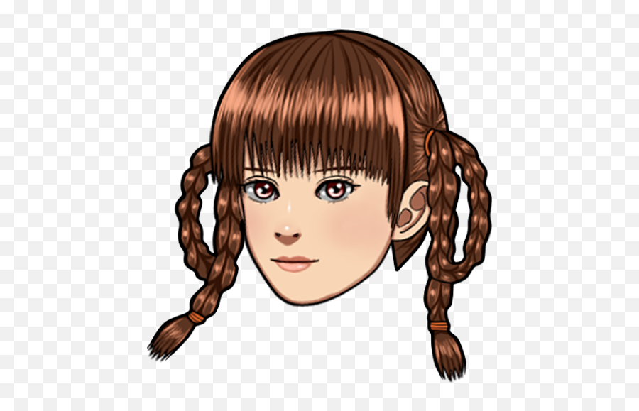 Leifang - Hair Design Emoji,Pigtail Emoji