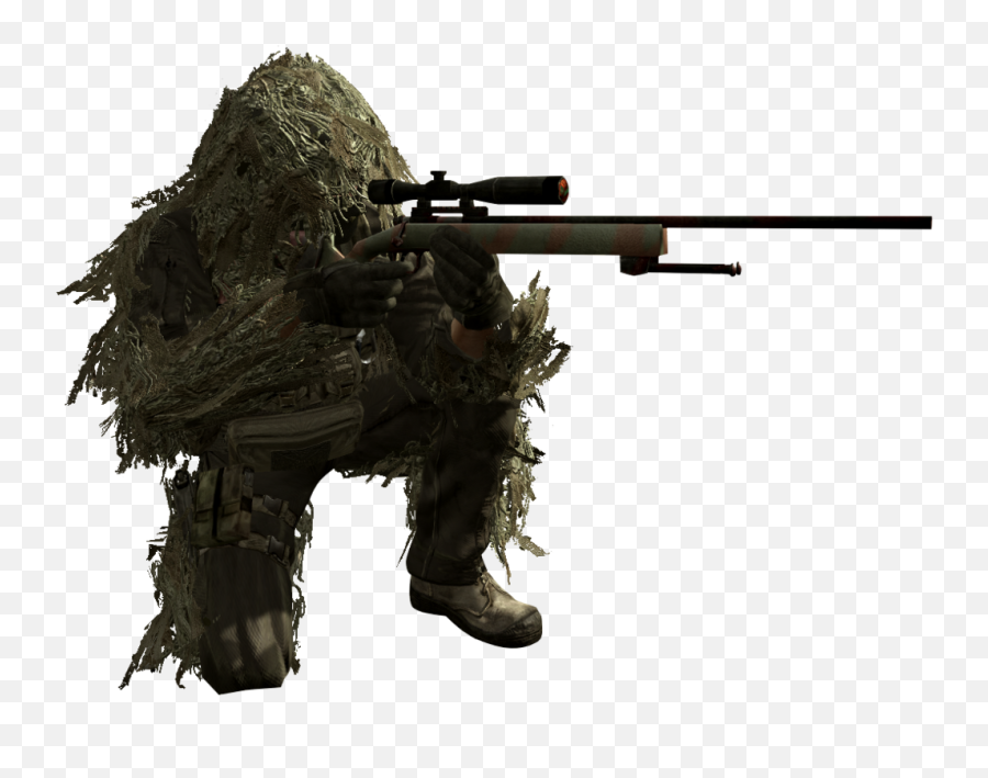 Sniper Rifle Camouflage Sticker - Call Of Duty Modern Warfare 2 Sniper Emoji,Sniper Emoji