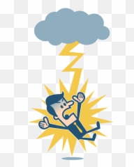 Lightning Clipart Electric Sign Lightning Electric Sign - Drawing Emoji,Text Emoticons Lightning Bolt