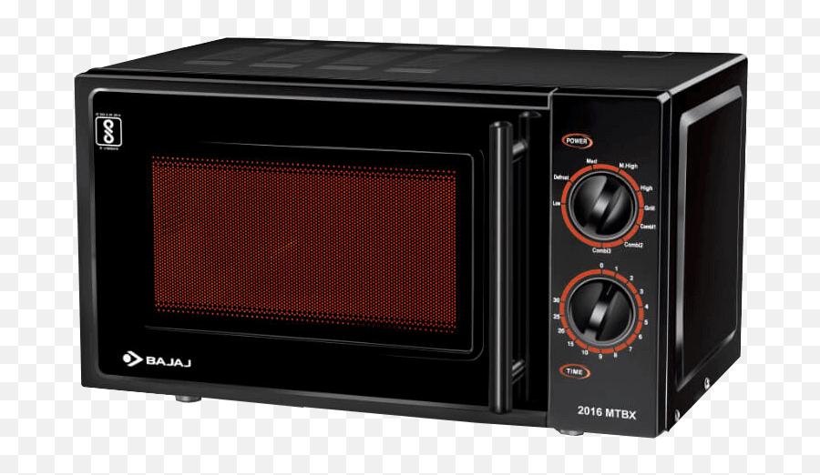 Black 20l Grill Microwave Oven - Bajaj Microwave 2016 Mtbx Emoji,Oven Emoji