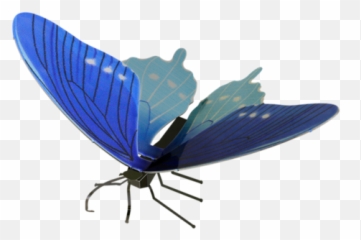 Products - Metal Earth Blue Butterfly Emoji,Pinhead Larry Emoji
