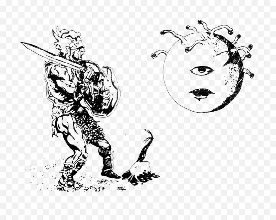 Deep Dive - The Beholder U2014 Dump Stat Adventures Dungeons And Dragons Supplement I Greyhawk Emoji,Furious Artwork Emotion