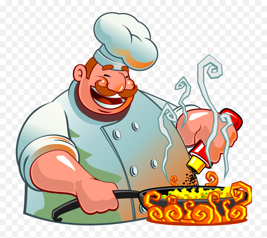 Pin - Chief Cook Emoji,Italian Chef Emoticon Clipart