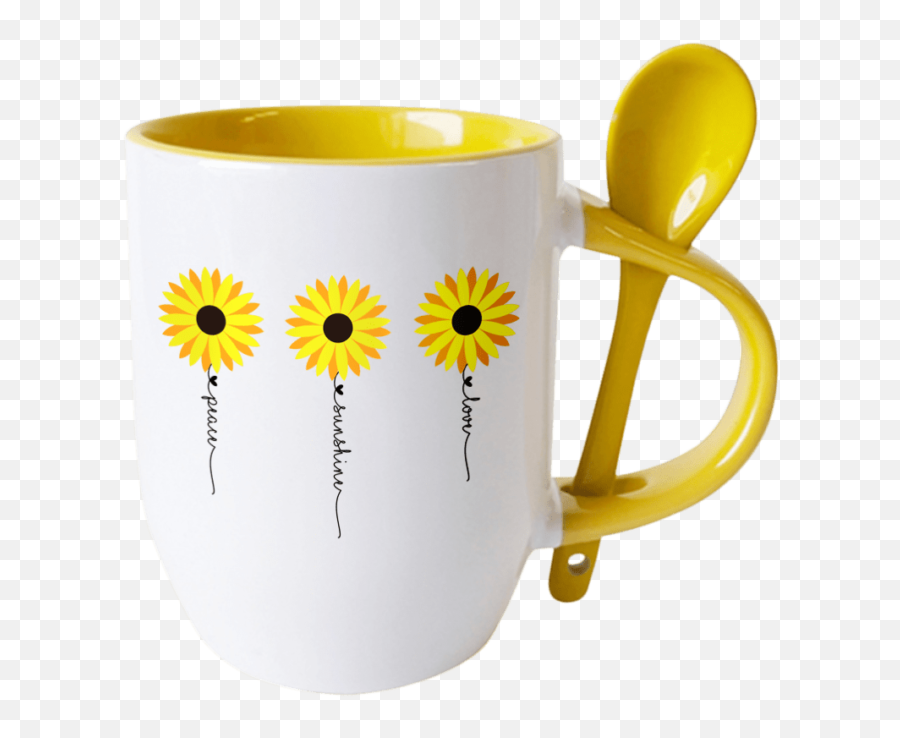 Happy Cheery - Ship Sunshine Serveware Emoji,Have A Nice Day Mug Emoticon